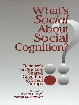 cover image of What′s Social about Social Cognition?